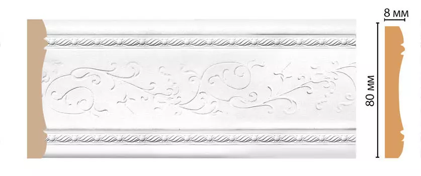 Молдинг DECOMASTER 184-16 (80*8*2400мм)