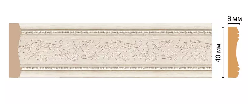 Молдинг DECOMASTER 188-13 (40*8*2400мм)