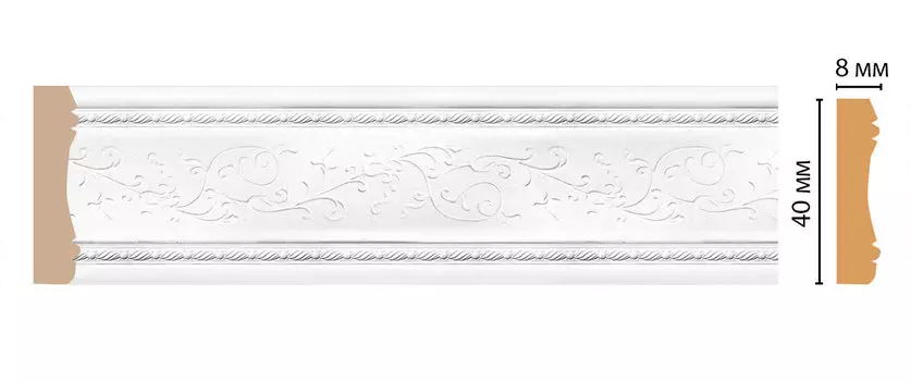 Молдинг DECOMASTER 188-16 (40*8*2400мм)