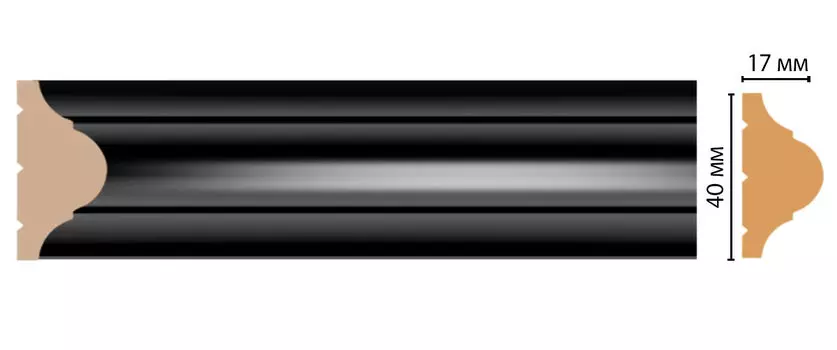 Молдинг DECOMASTER D002-195 (40*17*2400мм)