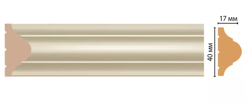 Молдинг DECOMASTER D002-61 (40*17*2400мм)