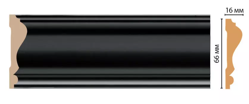 Молдинг DECOMASTER D022-195 (66*16*2400мм)