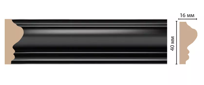 Молдинг DECOMASTER D030-195 (40*16*2400мм)