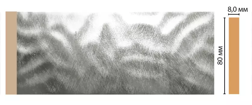 Молдинг DECOMASTER D039-375 ДМ(80*8*2400мм)