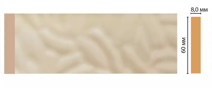 Молдинг DECOMASTER D040-61 ДМ(60*8*2400мм)