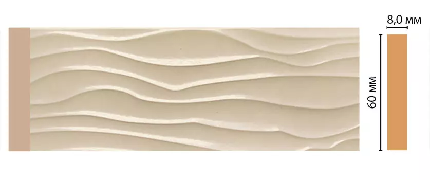 Молдинг DECOMASTER D043-61 ДМ(60*8*2400мм)