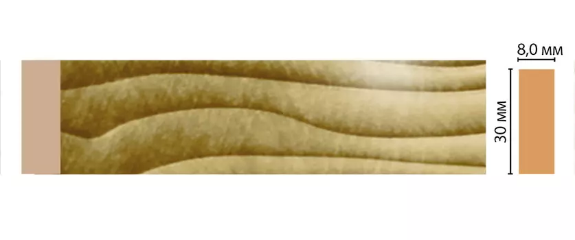 Молдинг DECOMASTER D044-374 (30*8*2400мм)