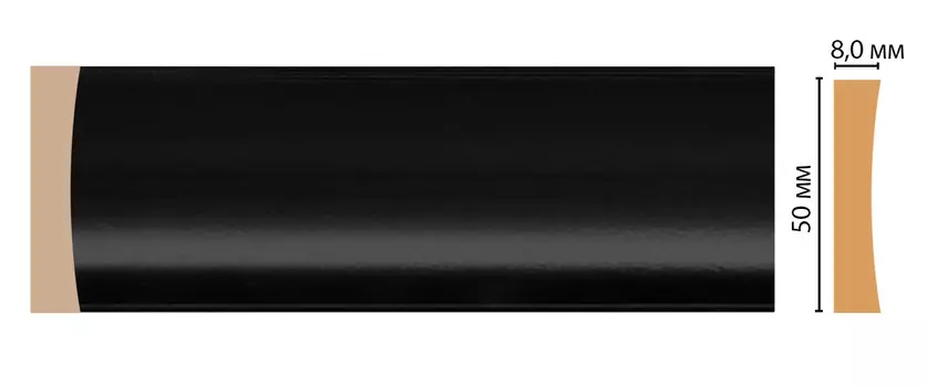 Молдинг DECOMASTER D045-195 (50*8*2400мм)