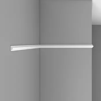 Молдинг гладкий DECOMASTER 97012 (25*12*2400мм)