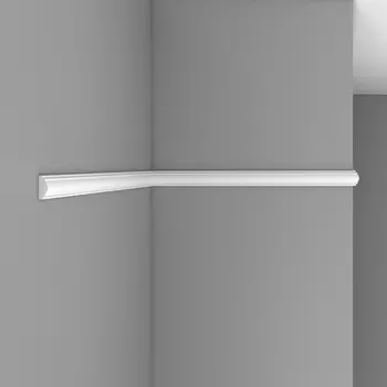 Молдинг гладкий DECOMASTER DP-8032 (30*12*2400мм)