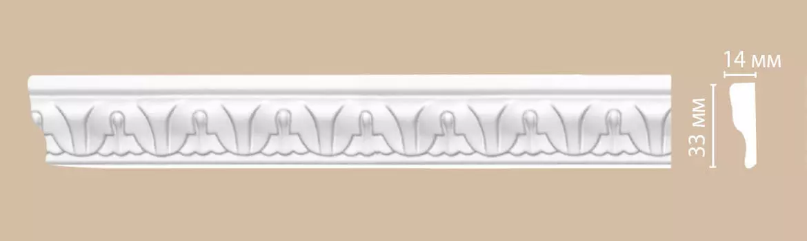 Молдинг с рисунком DECOMASTER 98027 (33*14*2400мм)