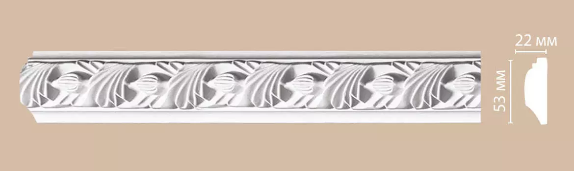 Молдинг с рисунком DECOMASTER 98102 (53*22*2400мм)