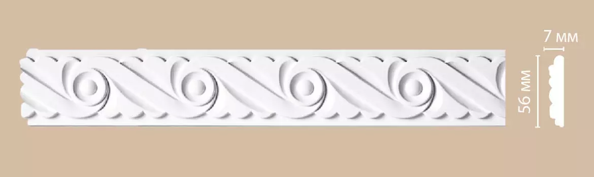 Молдинг с рисунком DECOMASTER 98657 (56*7*2400мм)