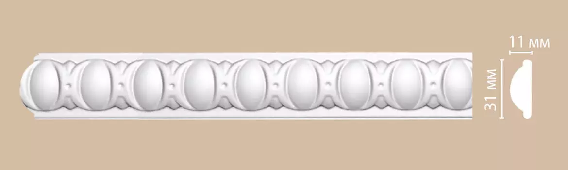 Молдинг с рисунком DECOMASTER 98885 (31*11*2400мм)