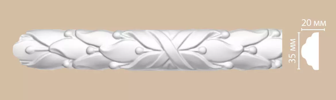 Молдинг с рисунком DECOMASTER DT-8052 (35*20*2400мм)
