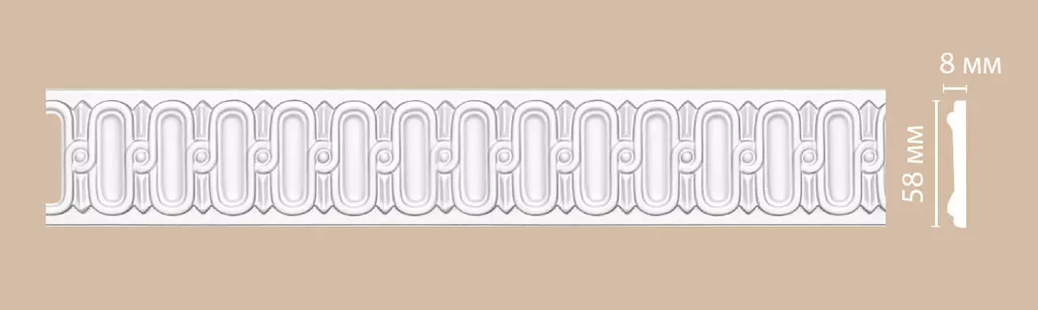 Молдинг с рисунком DECOMASTER DT-8628 (60*8*2400мм)