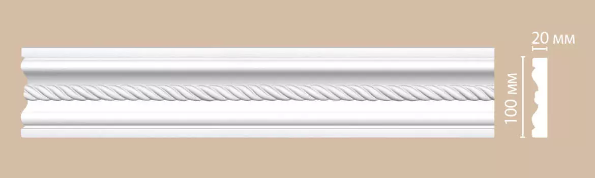 Молдинг с рисунком DECOMASTER DT-8853 (100*20*2000мм)
