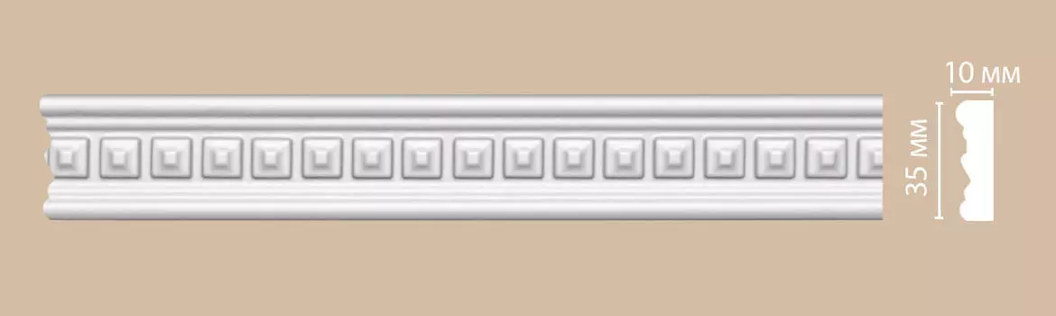 Молдинг с рисунком DECOMASTER DT-9080 (35*10*2400мм)