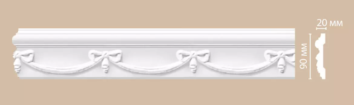 Молдинг с рисунком DECOMASTER DT-9864 (90*20*2400мм)