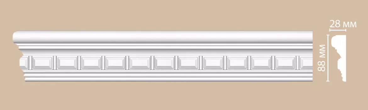 Молдинг с рисунком DECOMASTER DT-9866 (88*28*2400мм)