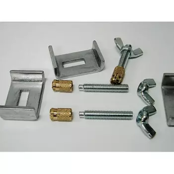 Монтажный набор Alveus GRANITAL для подстольного монтажа моек, черный металл