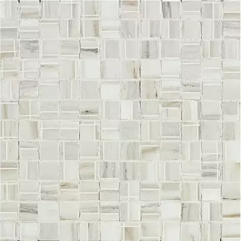 МОЗАИКА MM1030M MARMI IMPERIALI MOSAICO WHITE