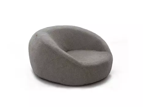 Мягкое бескаркасное кресло-камень