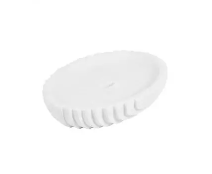 Мыльница из белого полирезина Ateneas