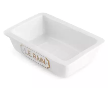 Мыльница Le Bain blanc (Белый, 9)