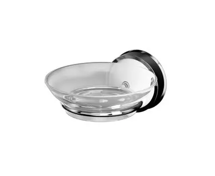 Мыльница прозрачная (хром, 6,5)