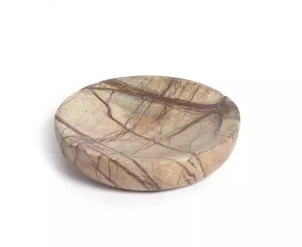 Мыльница Spalsh из бежевого мрамора