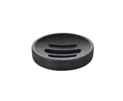 Мыльница Stone (Черный)