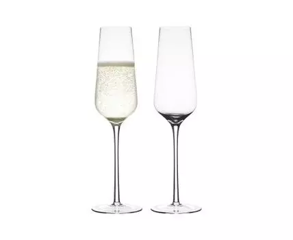 Набор бокалов для шампанского Flavor (прозрачный, 8)