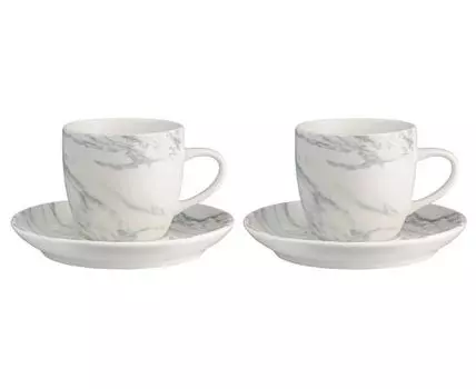 Набор чайных пар Marble