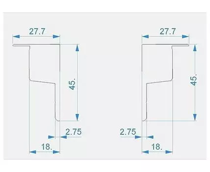 Набор из 10 заглушек для профиля Deko-Light P-EL-03-10 978270