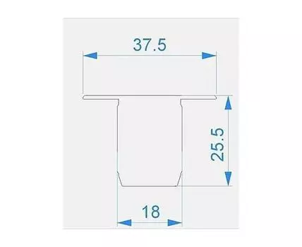 Набор из 10 заглушек для профиля Deko-Light P-ET-03-10 978260
