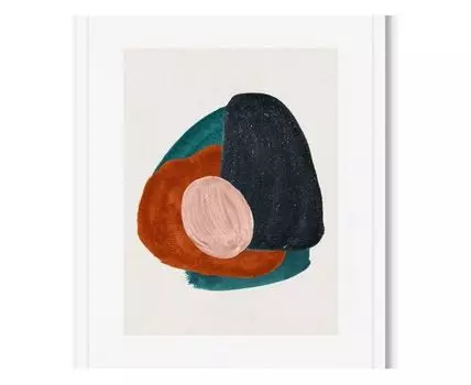 Набор из 2-х репродукций картин в раме English breakfast (Белый, 52)