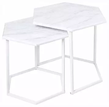 Набор из 2 столов журнальных МеталлАрт М003