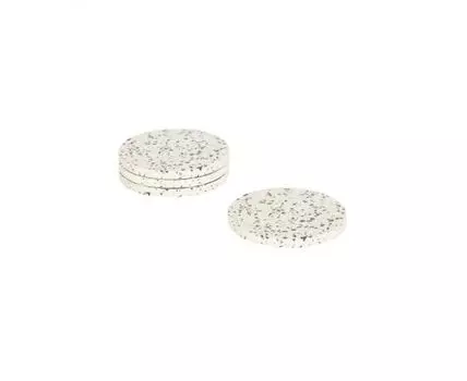 Набор из 4-х подставок Tiana белый