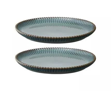 Набор из двух тарелок темно-серого цвета Kitchen Spirit