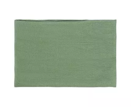 Набор из двух вафельных полотенец изо льна цвета шалфея