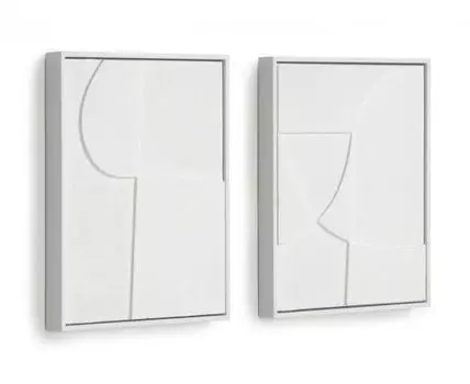 Набор картинок Beija (Белый, 5)