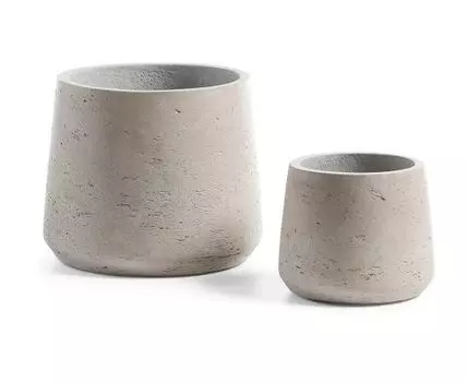 Набор кашпо Lux (Серый)