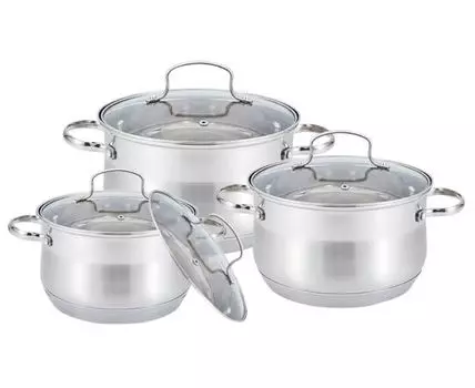 Набор кухонной посуды Maestro (Серебряный)