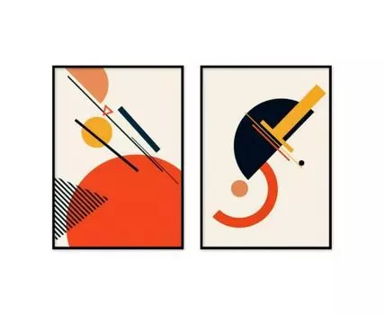 Набор постеров Абстракция №224