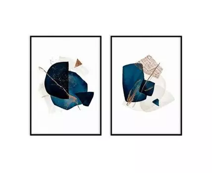 Набор постеров Абстракция №252