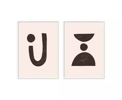 Набор постеров Абстракция №260