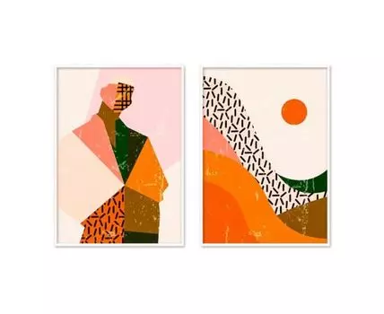 Набор постеров Абстракция №261