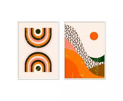 Набор постеров Абстракция №262