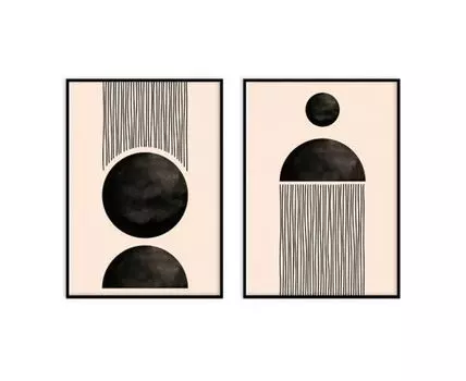 Набор постеров Абстракция №264